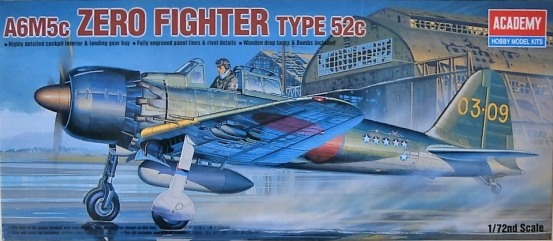 A6M5c Zero Fighter Type 52c - ACADEMY 1/72