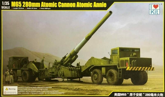 M65 280 mm Atomic Cannon "Atomic Annie" - I LOVE KIT 1/35