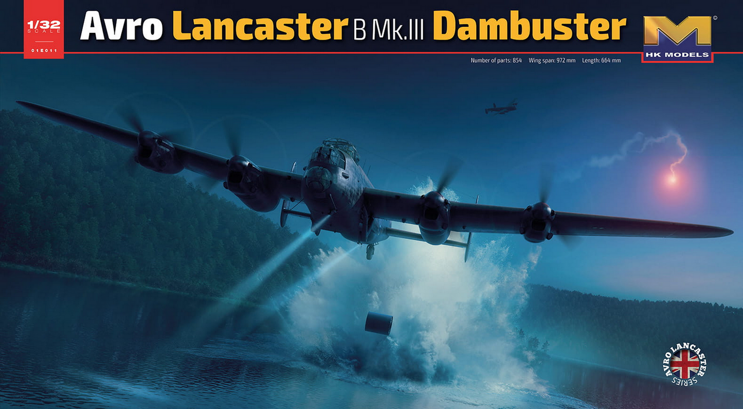 Avro Lancaster B Mk.III Dambuster - HK MODELS 1/32