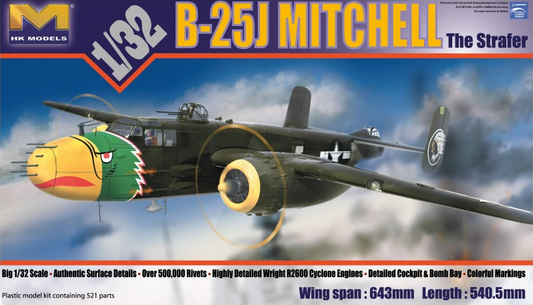 B-25J Mitchell The Strafer - HK MODELS 1/32