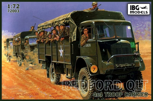 Bedford QLT 4x4 Troop Carrier - IBG MODELS 1/72