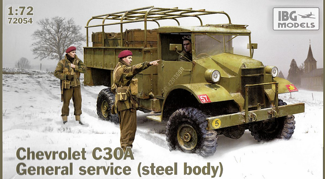 Chevrolet C30A General Service (steel body) - IBG MODELS 1/72