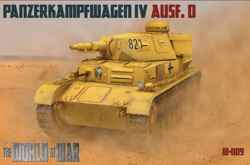 Panzerkampfwagen IV Ausf.D - The World at War - IBG MODELS 1/76