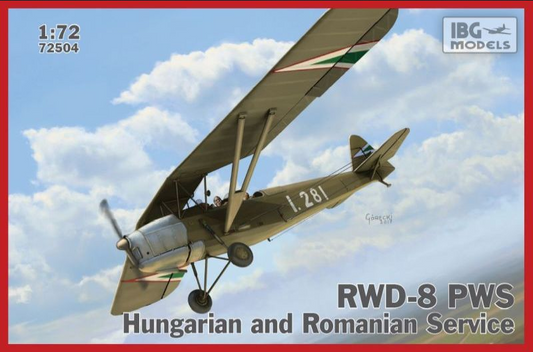 RWD-8 PWS Hungarian and Romanian Service - IBG MODELS 1/72
