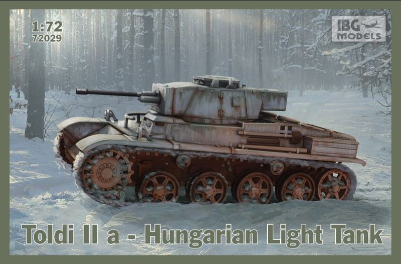Toldi IIa Hungarian Light Tank - IBG MODELS 1/72