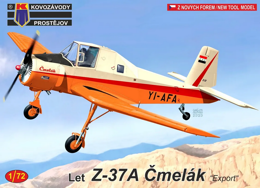 Let Z-37A Čmelák "Export" - KP MODELS 1/72