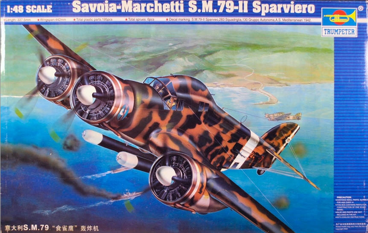 Savoia-Marchetti SM.79-II Sparviero - TRUMPETER 1/48
