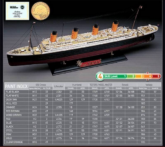 The White Star Liner Titanic - ACADEMY 1/400