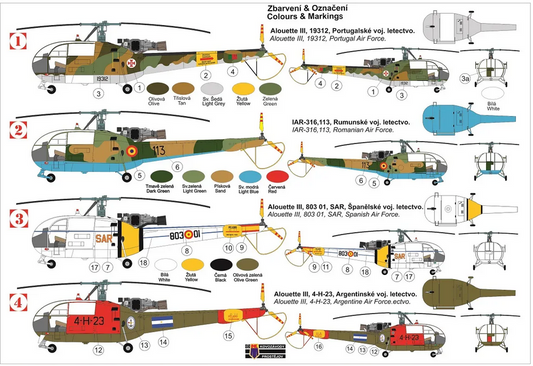 Alouette III International - KP MODELS 1/72