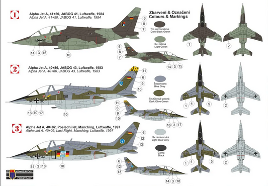 Alpha Jet A Bundesluftwaffe - KP MODELS 1/72