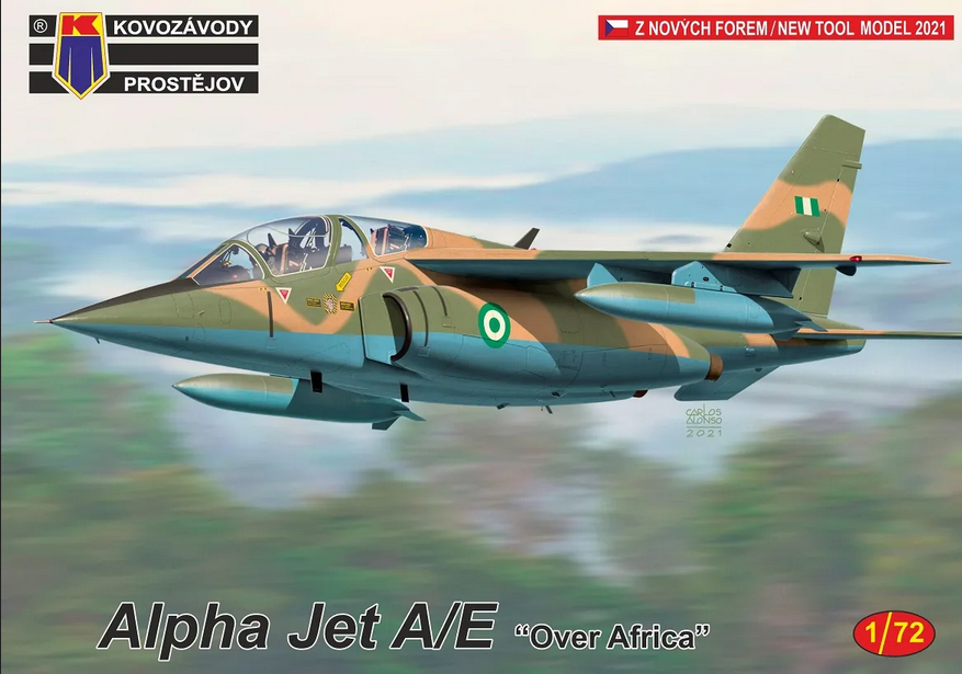 Alpha Jet A/E "Over Africa" - KP MODELS 1/72