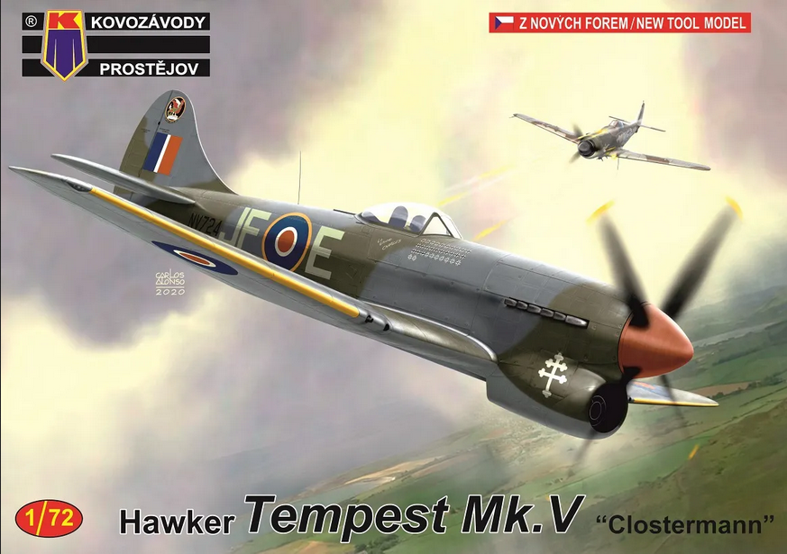 Hawker Tempest Mk.V "Clostermann" - KP MODELS 1/72