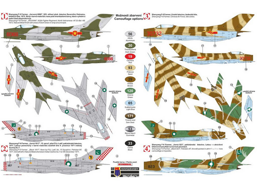 Shenyang F-6A Early - KP MODELS 1/72
