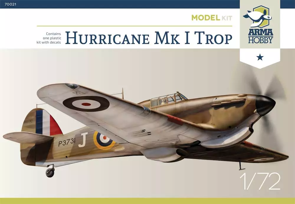 Hawker Hurricane Mk.I Trop - ARMA HOBBY 1/72