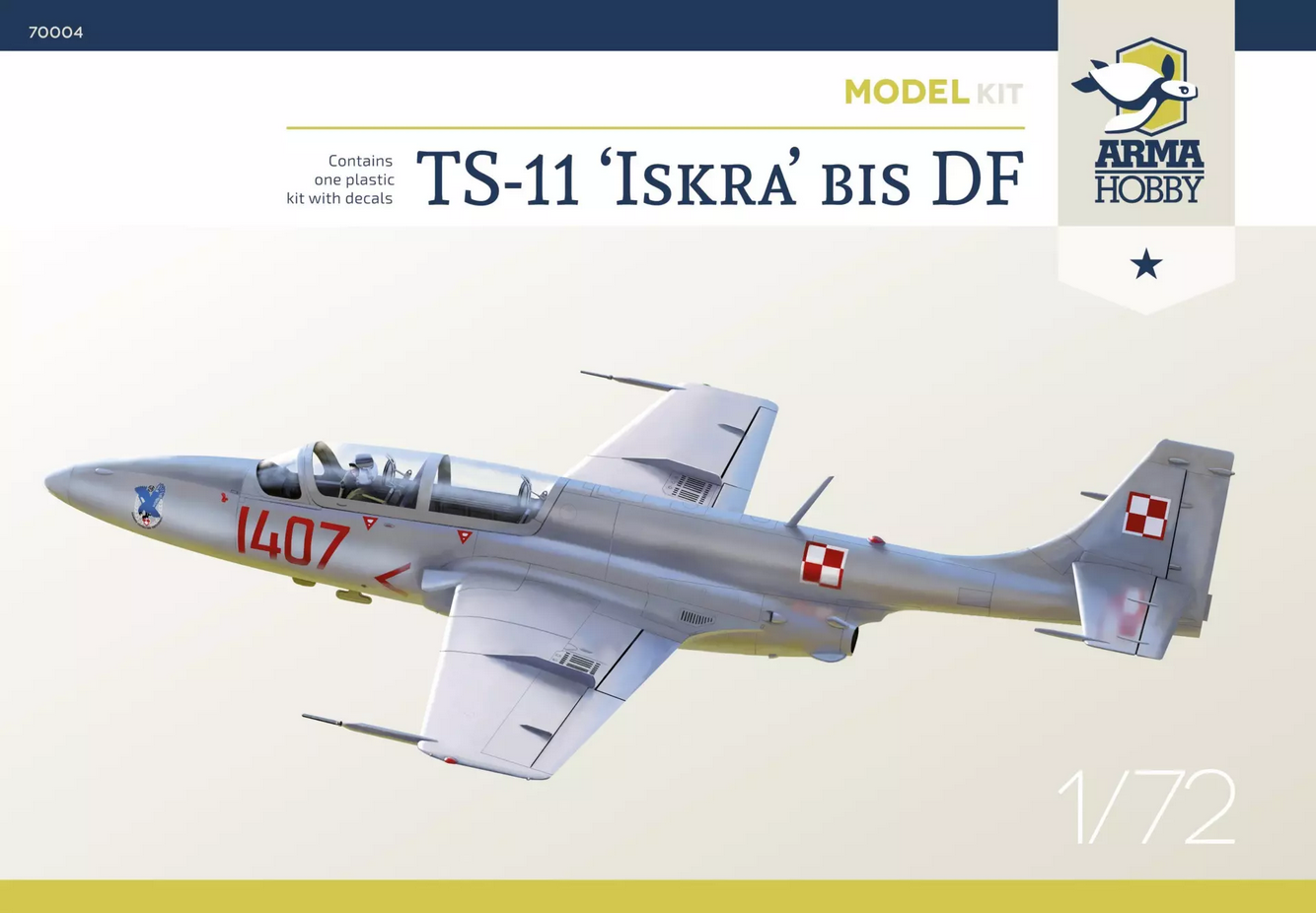 TS-11 "Iskra" bis DF - Junior Set - ARMA HOBBY 1/72