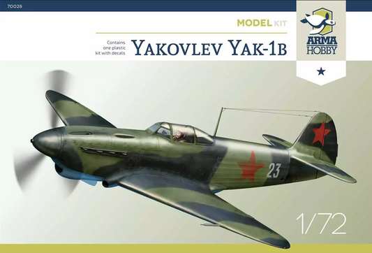 Yakovlev Yak-1B - ARMA HOBBY 1/72