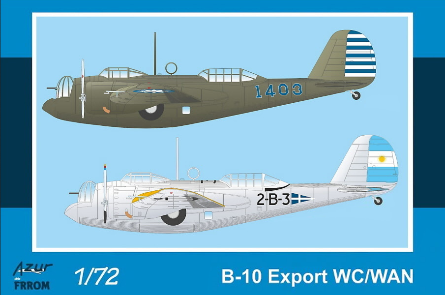 B-10 Export WC/WAN - AZUR / FRROM 1/72