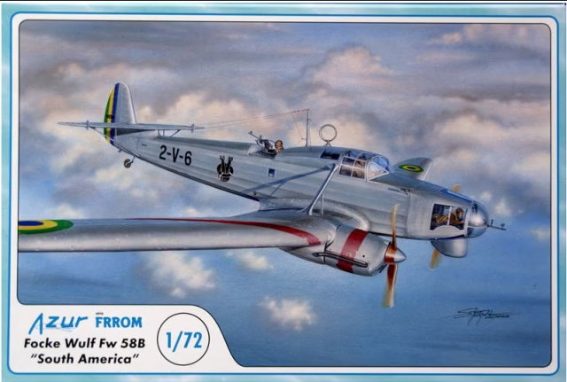 Focke Wulf Fw 58B "South America" - AZUR / FRROM 1/72