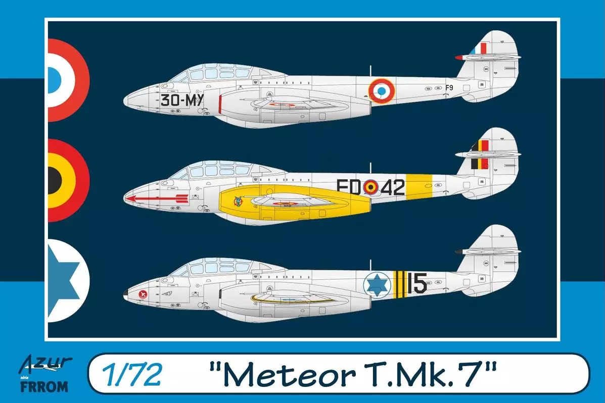 Gloster Meteor T.Mk.7 - AZUR / FRROM 1/72