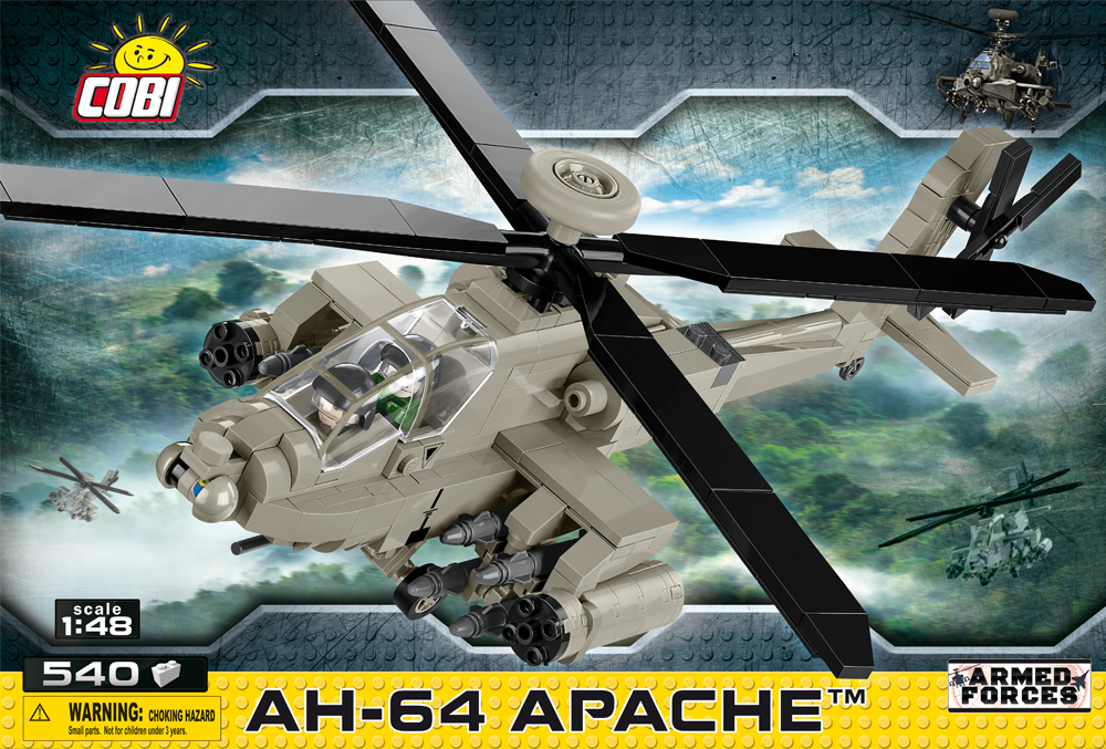 AH-64 Apache - 510 pièces - COBI 1/48