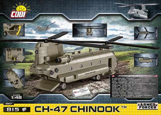 CH-47 Chinook - 815 pièces - COBI 1/48
