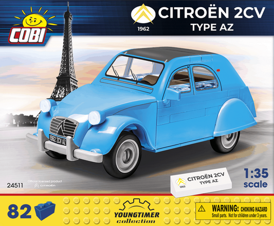 Citroën 2CV Type AZ 1962 - 82 pièces - COBI 1/35