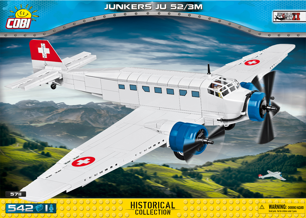Junkers Ju-52/3M - 524 pièces - COBI