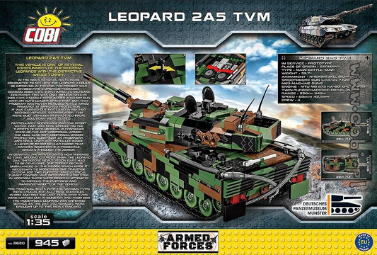 Leopard 2A5 TVM - 945 pièces - COBI 1/35