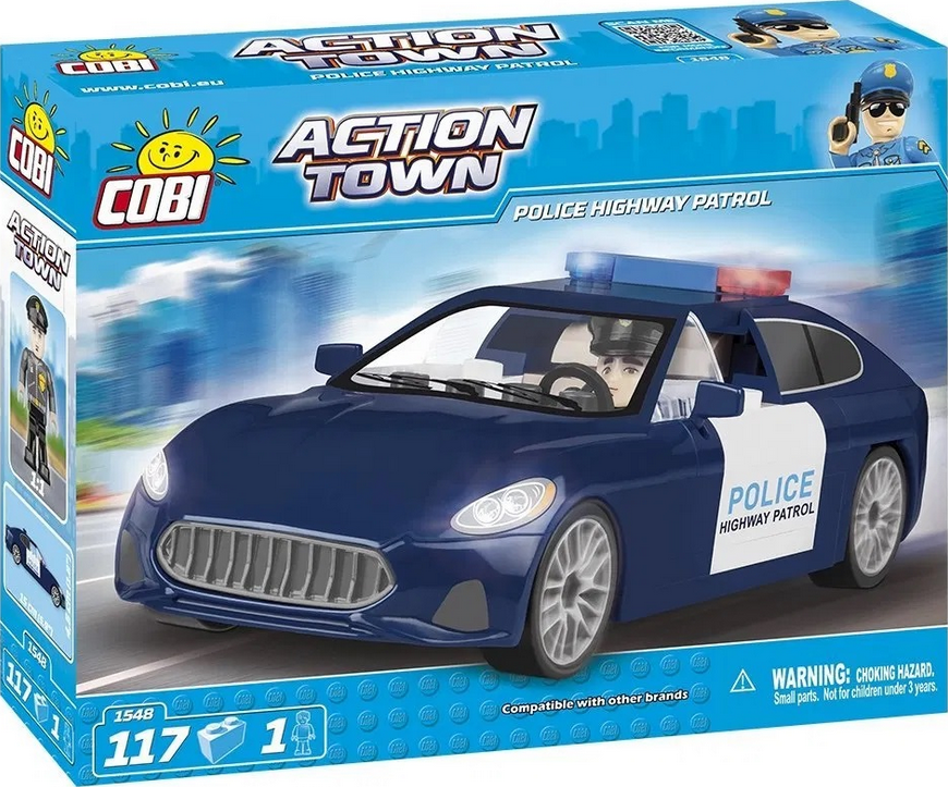 Police Highway Patrol - 117 pièces / 1 figurine - COBI