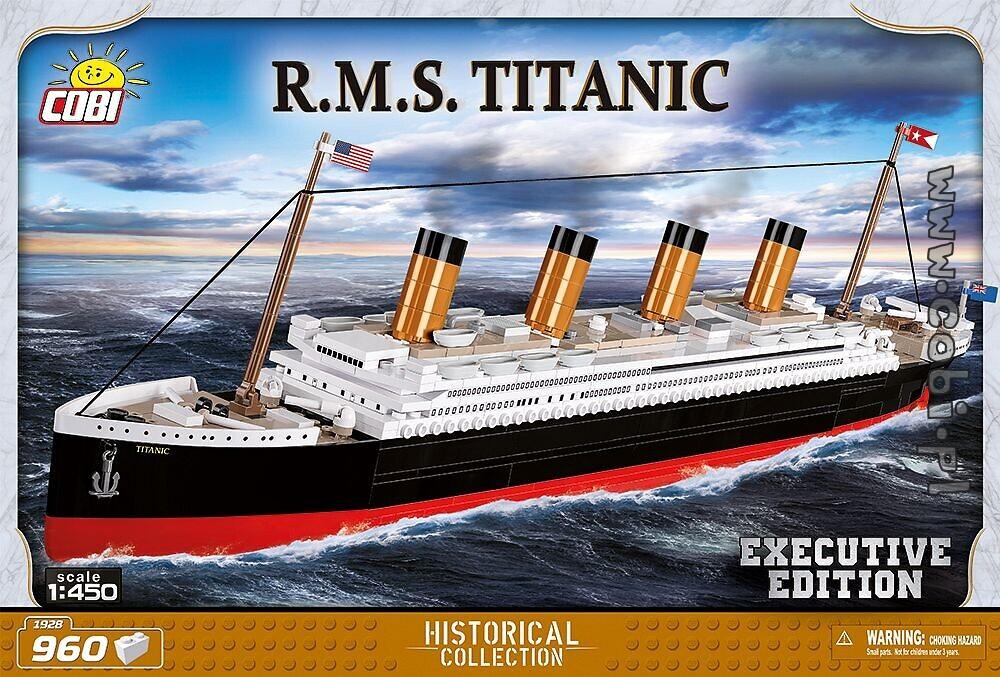 R.M.S Titanic - Exclusive Edition - 960 pièces - COBI 1/450