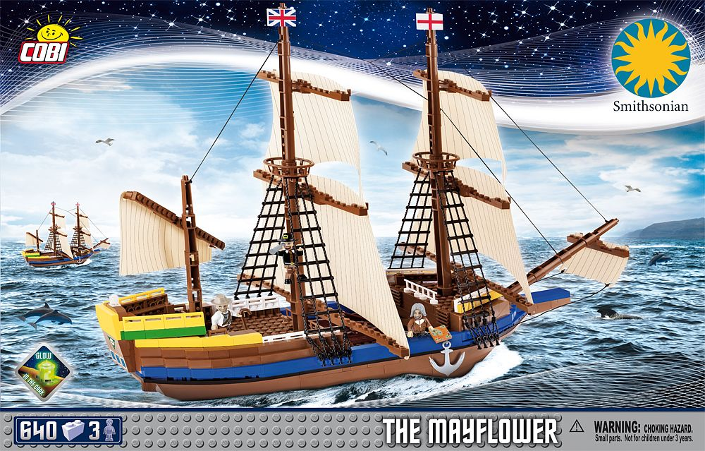 The Mayflower - 640 pièces / 3 figurines - COBI