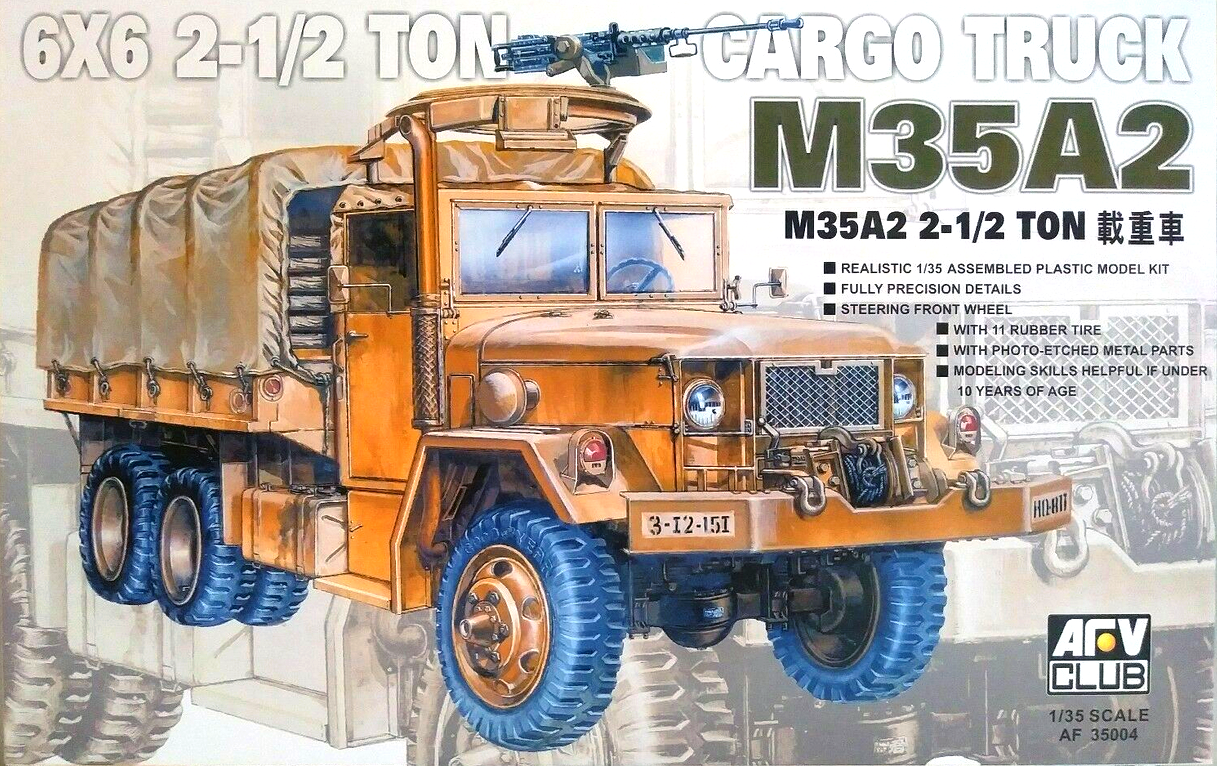 M35A2 6x6 2-1/2 Ton Cargo Truck - AFV CLUB 1/35