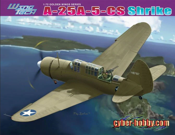 A-25A-5-CS Shrike - DRAGON / CYBER HOBBY 1/72
