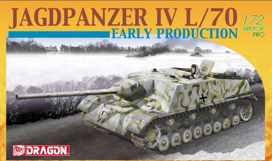 Jagdpanzer IV L/70 (Early Production) - DRAGON / CYBER HOBBY 1/72
