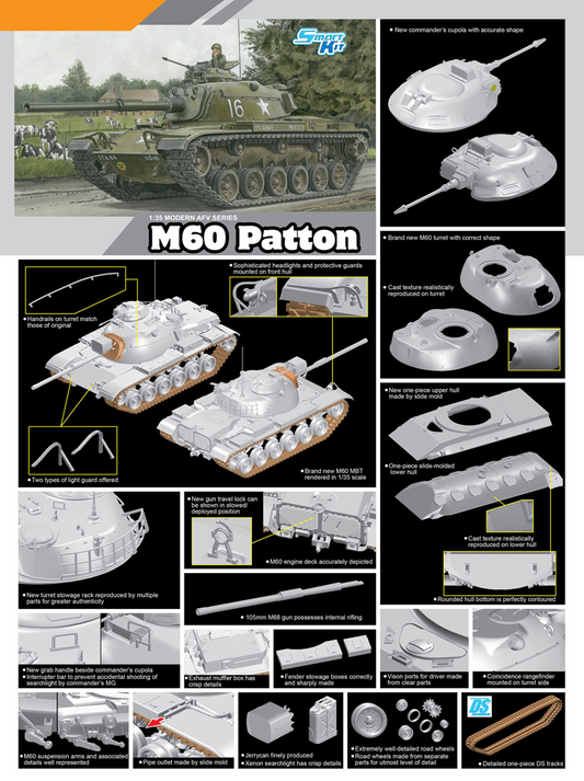 M60 Patton - DRAGON / CYBER HOBBY 1/35