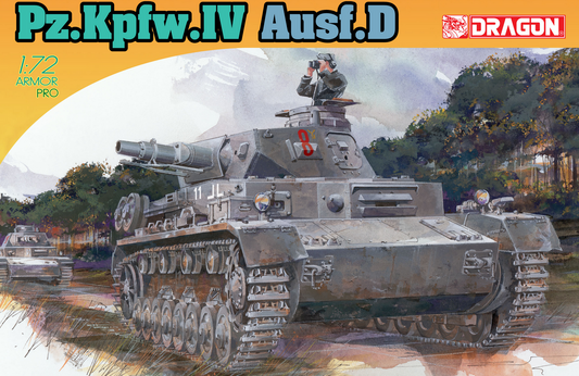 Pz.Kpfw.IV Ausf. D - DRAGON / CYBER HOBBY 1/72