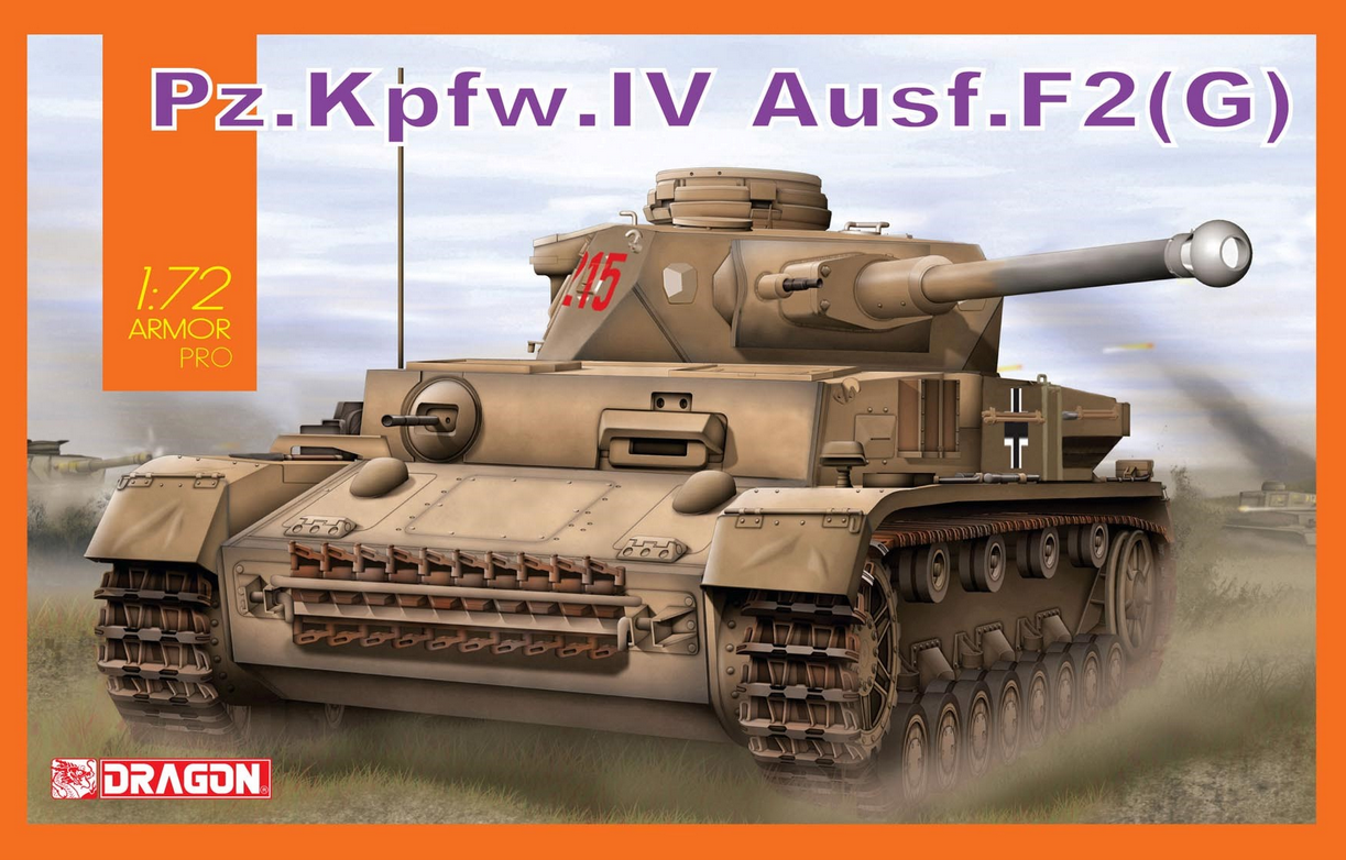Pz.Kpfw.IV Ausf.F2 (G) - DRAGON / CYBER HOBBY 1/72
