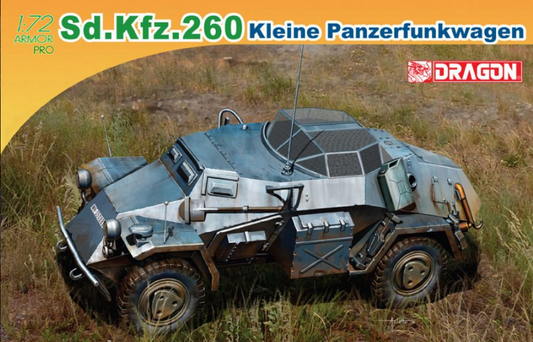Sd.Kfz.260 Kleine Panzerfunkwagen - DRAGON / CYBER HOBBY 1/72