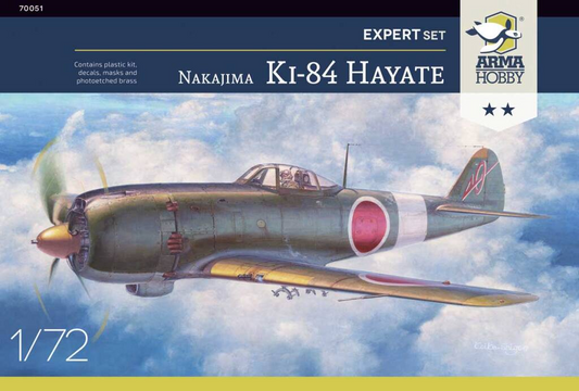 Nakajima Ki-84 Hayate Expert Set - ARMA HOBBY 1/72