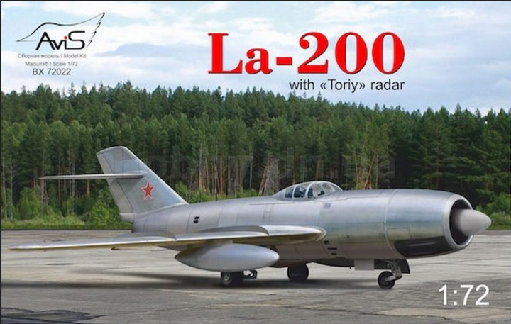 Lavochkin La-200 (w/Toriy Radar) - AVIS 1/72