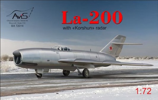 La-200 with "Korshun" radar - AVIS 1/72