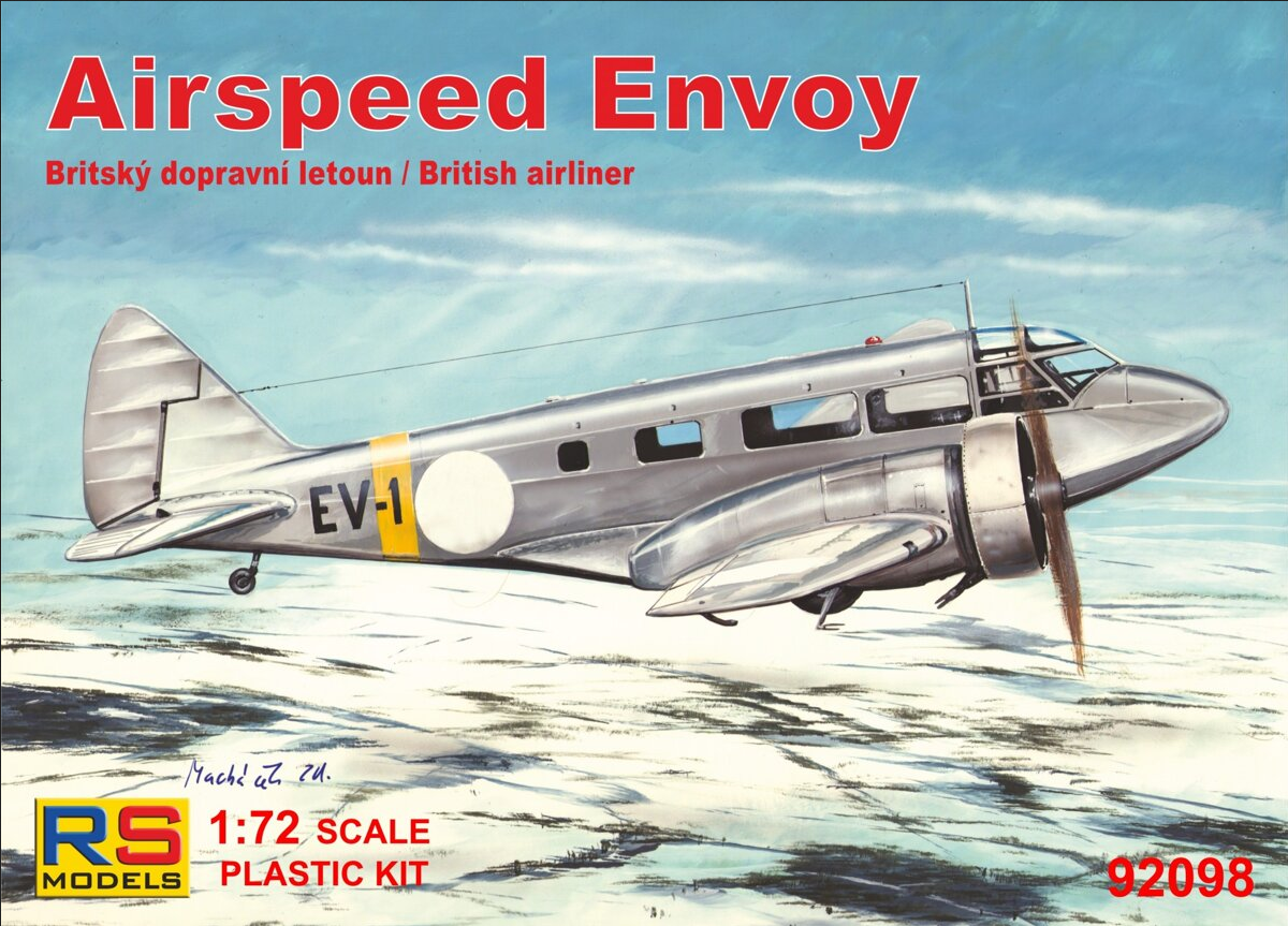 Airspeed Envoy - British Airliner - RS MODELS 1/72