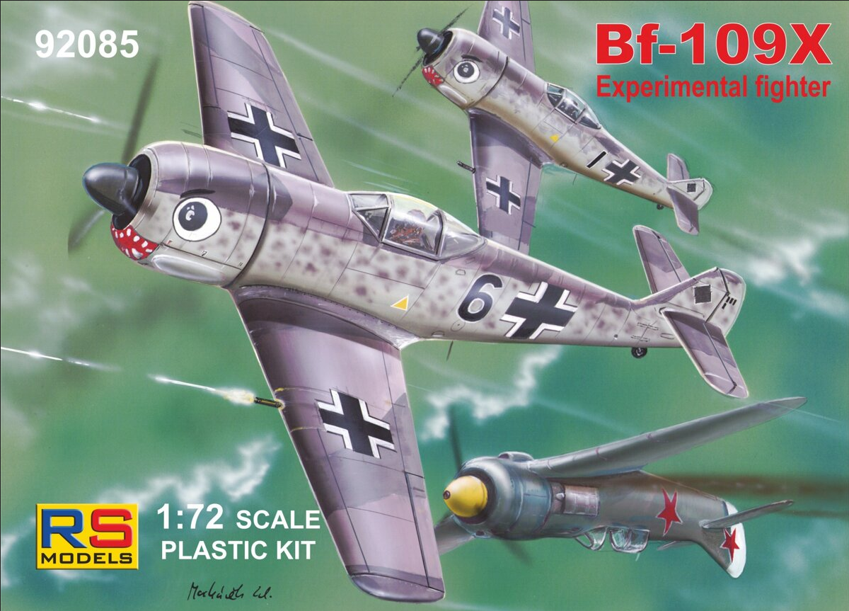 Bf-109X - Experimental Fighter - RS MODELS 1/72