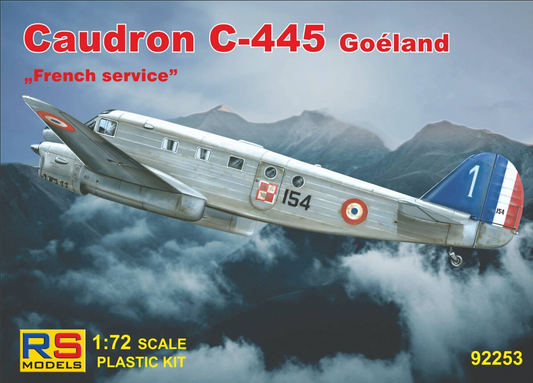 Caudron C-445 "Goeland" - French Service - RS MODELS 1/72