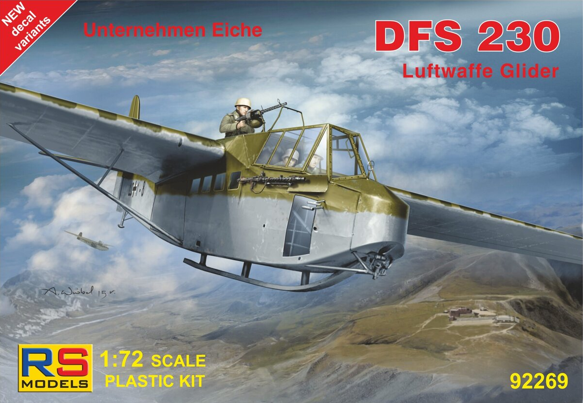 DFS 230 - Luftwaffe Glider - RS MODELS 1/72