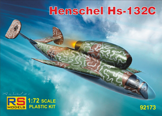 Henschel Hs-132C w/ HeS 011 - RS MODELS 1/72