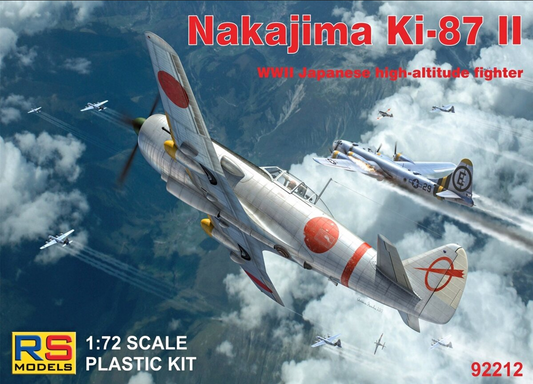 Nakajima Ki-87 II - WWII Japanese High-Altitude Fighter - RS MODELS 1/72