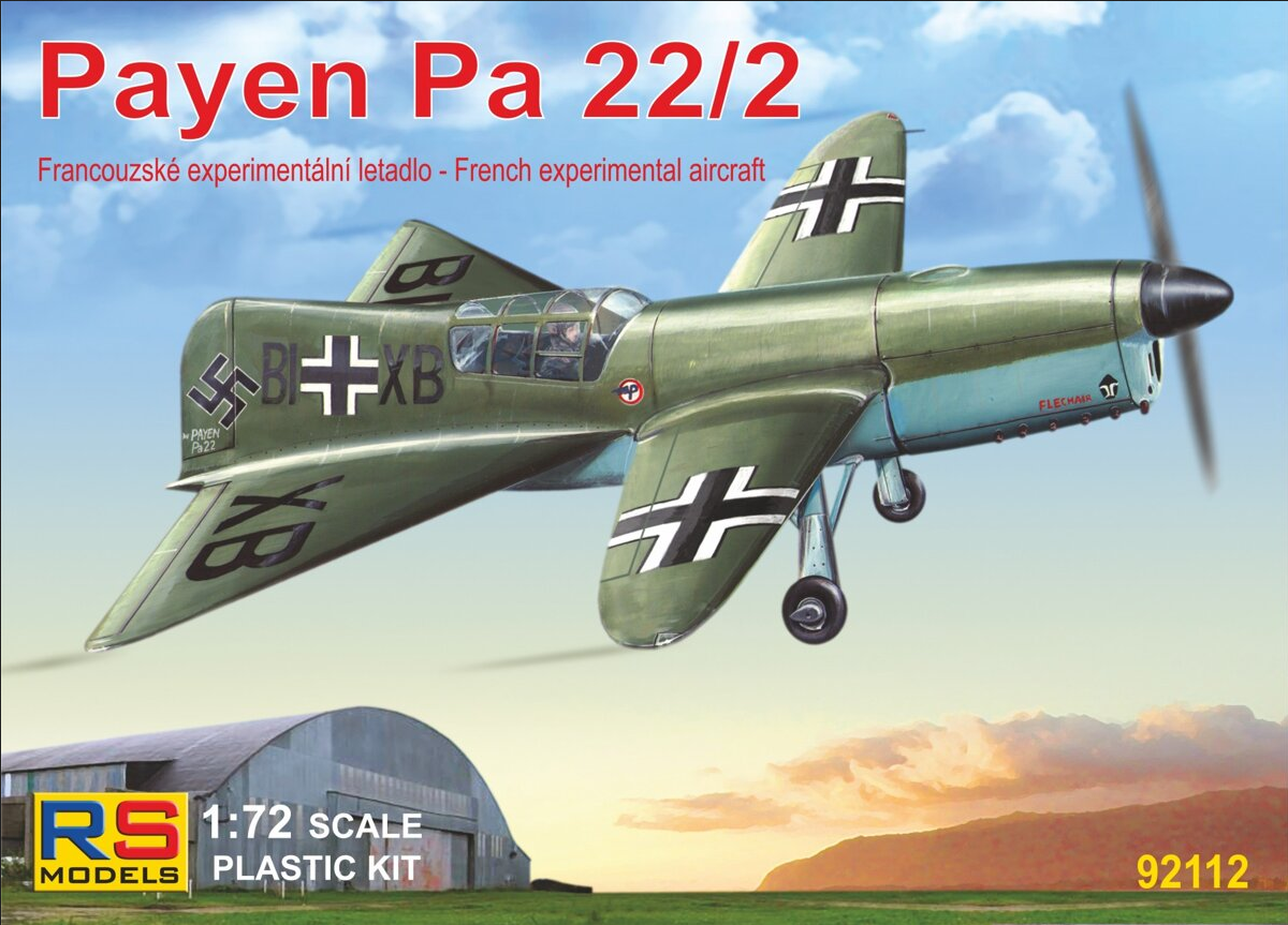 Payen Pa 22/2 - French Experimental Aircraft - RS MODELS 1/72