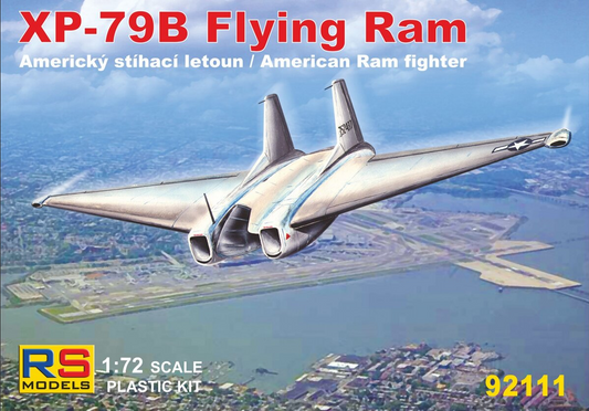 XP-79B Flying Ram - American Ram Fighter - RS MODELS 1/72