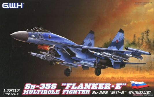 Su-35S "Flanker-E" Multirole Fighter - GREAT WALL HOBBY 1/72